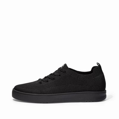 Fitflop Men's RALLY Airyknit Sneakers - Black, HC1649283